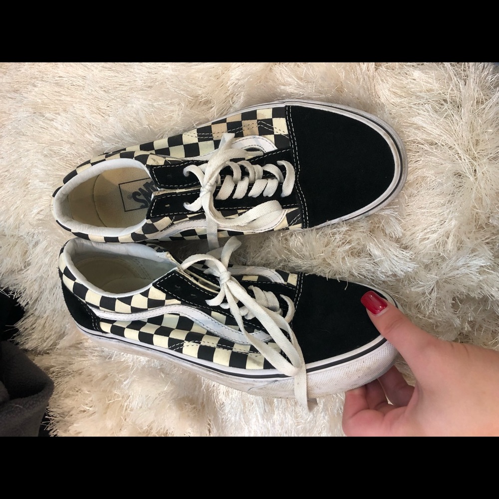 Checkered vans